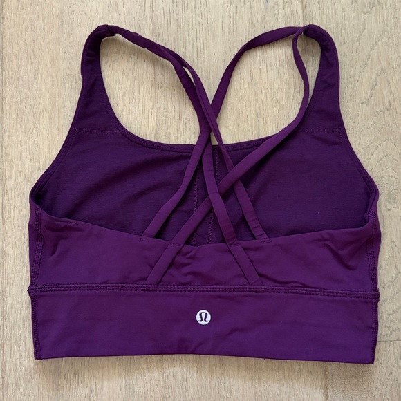 lululemon athletica Deep Purple Crisscross Sports Bra - Picture 4 of 14